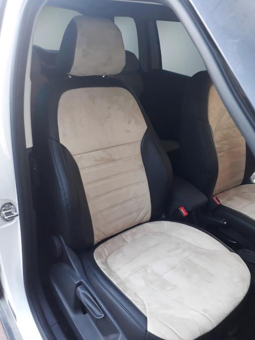 Skoda Yeti Siyah Deri-Açık Bej Tay Tüyü