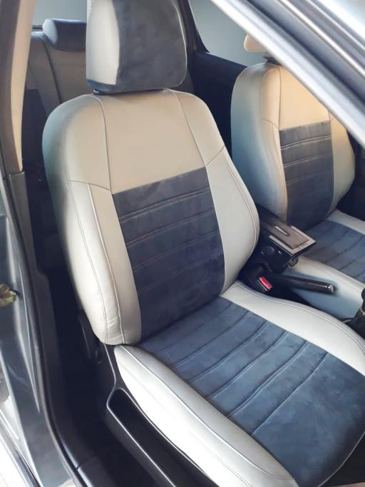 Toyota Corolla Bej Deri-Koyu Gri Tay Tüyü