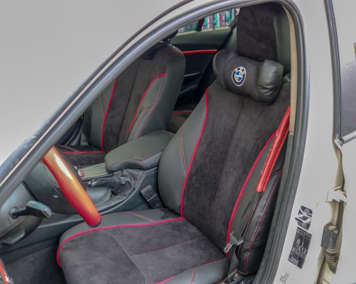 BMW 316 2011-2013 FUL SİYAH - KIRMIZI DETAY