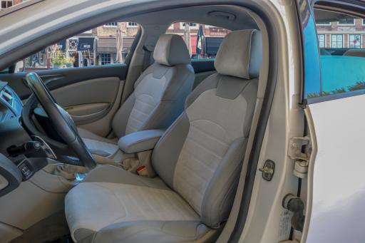 Citroen C5 Açık gri Deri - Açık gri Tay Tüyü
