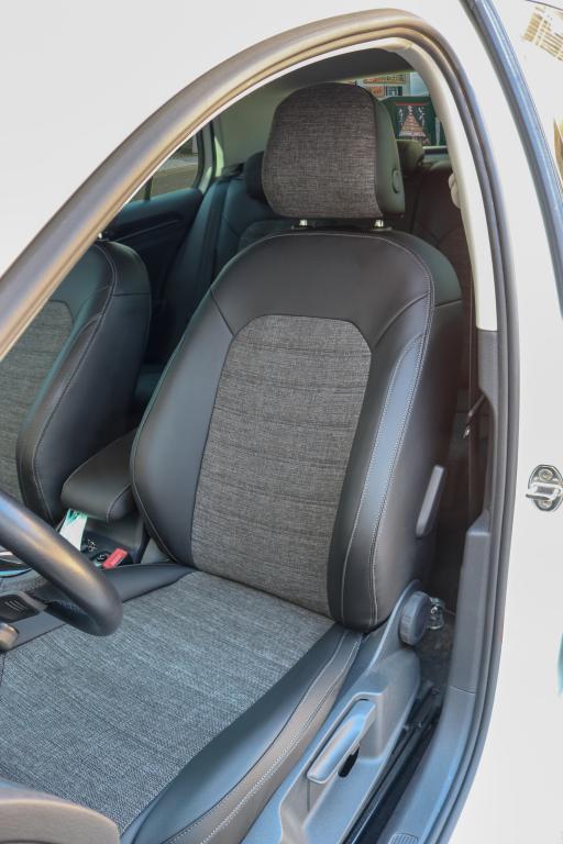 Golf 7 2016-2020 Siyah Deri - Koyu gri Keten